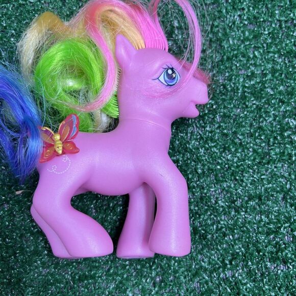 My Little Pony G3 Wind Drifter Raised 3D Butterfly Crystal‎ Princess Design 2005 - Picture 2 of 8